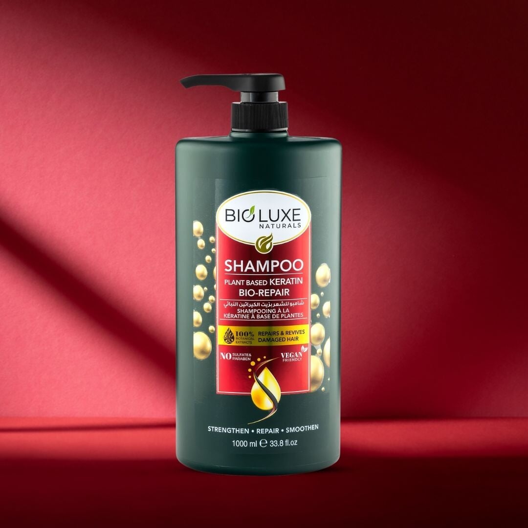 PLANT BASED KERATIN BIO- REPAIR SHAMPOO Bioluxe 1000ML