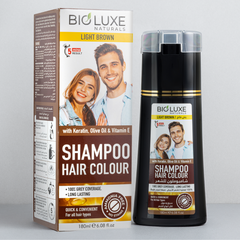 Hair Colour Shampoo (Light Brown)