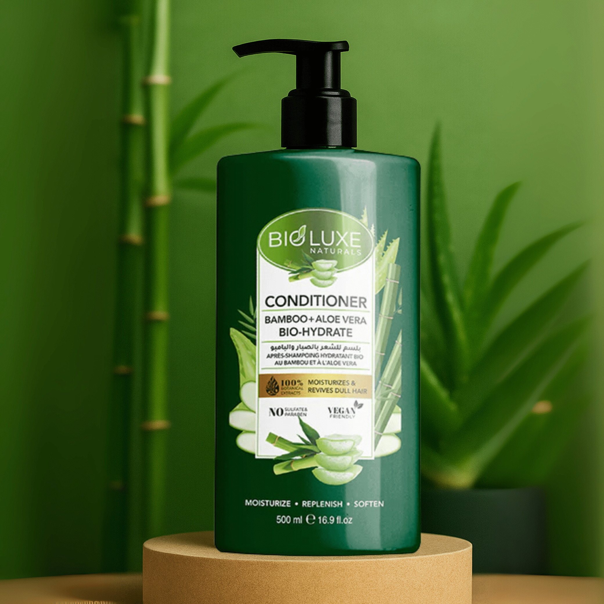 BOMBOO + ALOE VERA BIO- HYDRATE CONDITIONER Bioluxe 500ML
