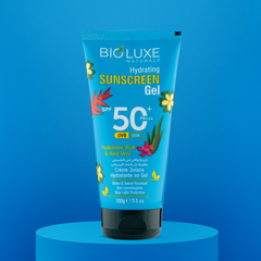 BIOLUXE HYDRATING SUNSCREEN GEL SPF50+ HYALURONIC ACID & ALOE VERA 100G