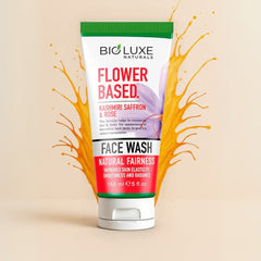 FLOWER BASED FACE WASH (TUBE) Bioluxe