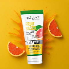 FRUIT-BASED FACE WASH (TUBE) Bioluxe 