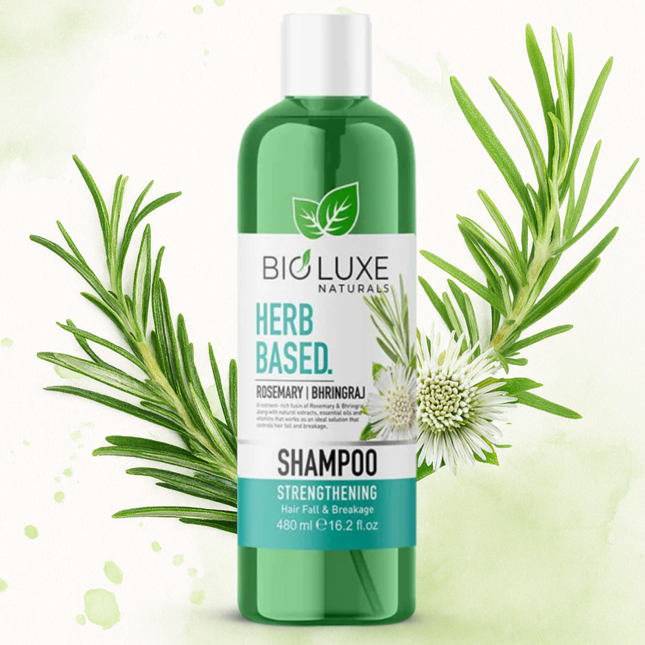 Herb Based Shampoo – Gentle Daily Cleanse – Bioluxe