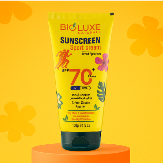 BIOLUXE SUNSCREEN CREAM SPF70+ SPORT CREAM  150G