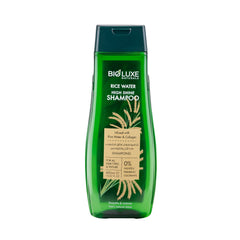 BIO LUXE NATURALS Rice Water High Shine Shampoo – For All Hair Types & Texture